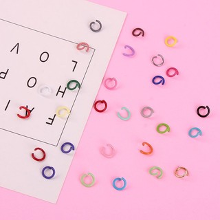 Khoen C nhiều màu sắc gắn vào móc khóa (90 khoen)
