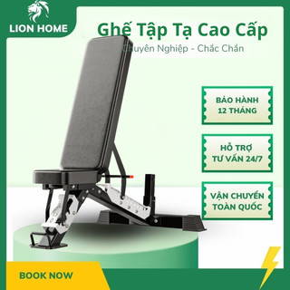  Ghế Tập Gym Loại Cao Cấp Ghế Tập Thể Hình Nằm Tập Tạ Đa Năng Dụng Cụ Tập Thể Dục Tại Nhà 