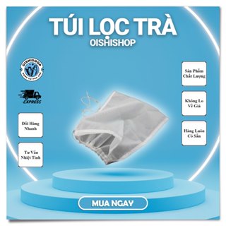 Túi Lọc Trà, Cà Phê, Sữa Hạt, Sữa Đậu Nành - Đầy Đủ Kích Thước - Vải Sợi Cước Siêu Bền Siêu Mịn