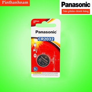  Pin CR2032 Panasonic Vỉ 1 Viên Cao Cấp Siêu Bền - Hàng Chính Hãng 