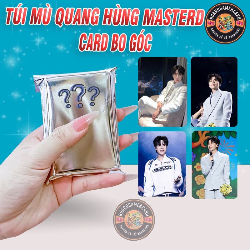 [MUA 5 TẶNG 1]Túi Mù Card Bo Góc Quang Hùng Masterd Anh Trai Say Hiii - Card QUANG HÙNG MASTERD