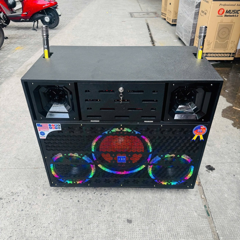 VỎ THÙNG VÀ THÀNH PHẨM  LOA KÉO 2 BASS 30 1 BASS 40 2 TRELB - CHUYÊN LOA KÉO CÔNG SUẤT LỚN
