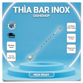  Thìa pha chế bar spoon 26cm hoặc 32cm  thìa bar muỗng khuấy thìa khuấy  