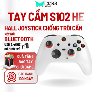 Tay cầm không dây S102 ver 2025, tay cầm bluetooth 360 , tay cầm chơi game fconline fifaonline4