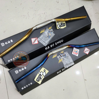  Ghi Đông 28mm DSTM Buddy Beast Mavericks màu Titan và Vàng dành cho xe điện  tặng 4 ốc Titan  