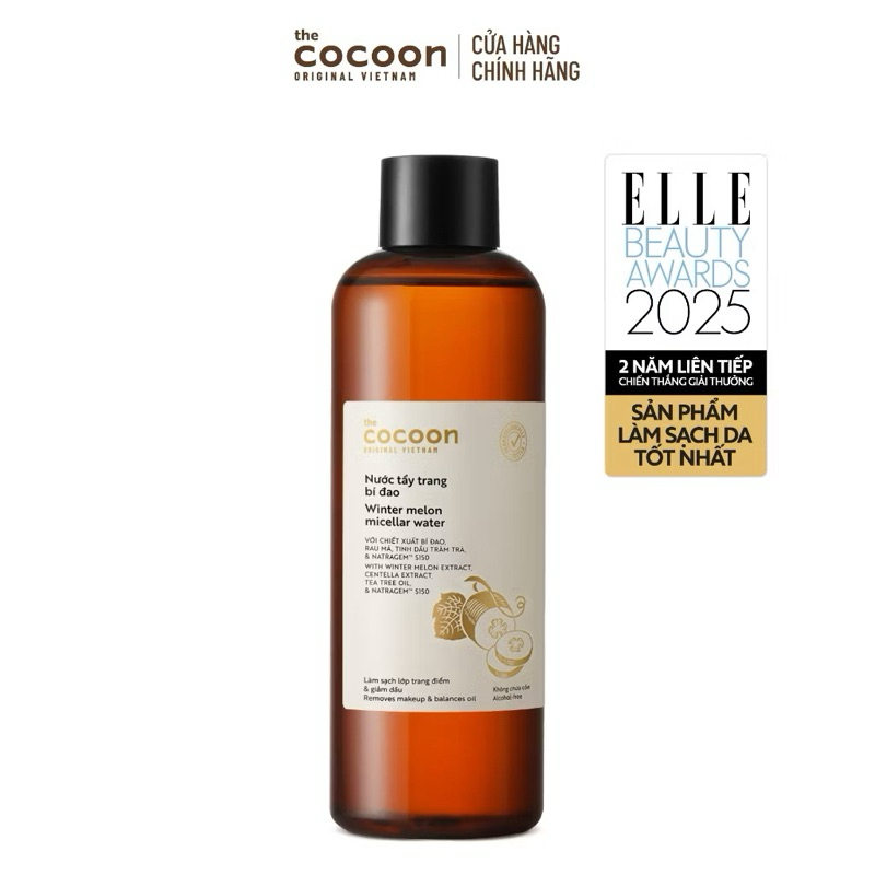 [COCOON] Nước tẩy trang, toner, tẩy tế bào chết body-da mặt Cocoon