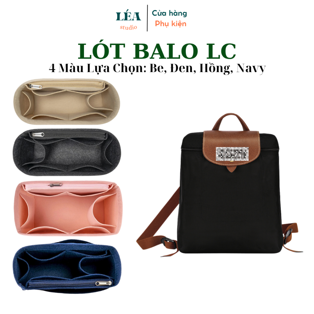 [LÉA GLASSES] Lót BALO Nỉ LC Đứng Form Chia Ngăn Tiện Lợi