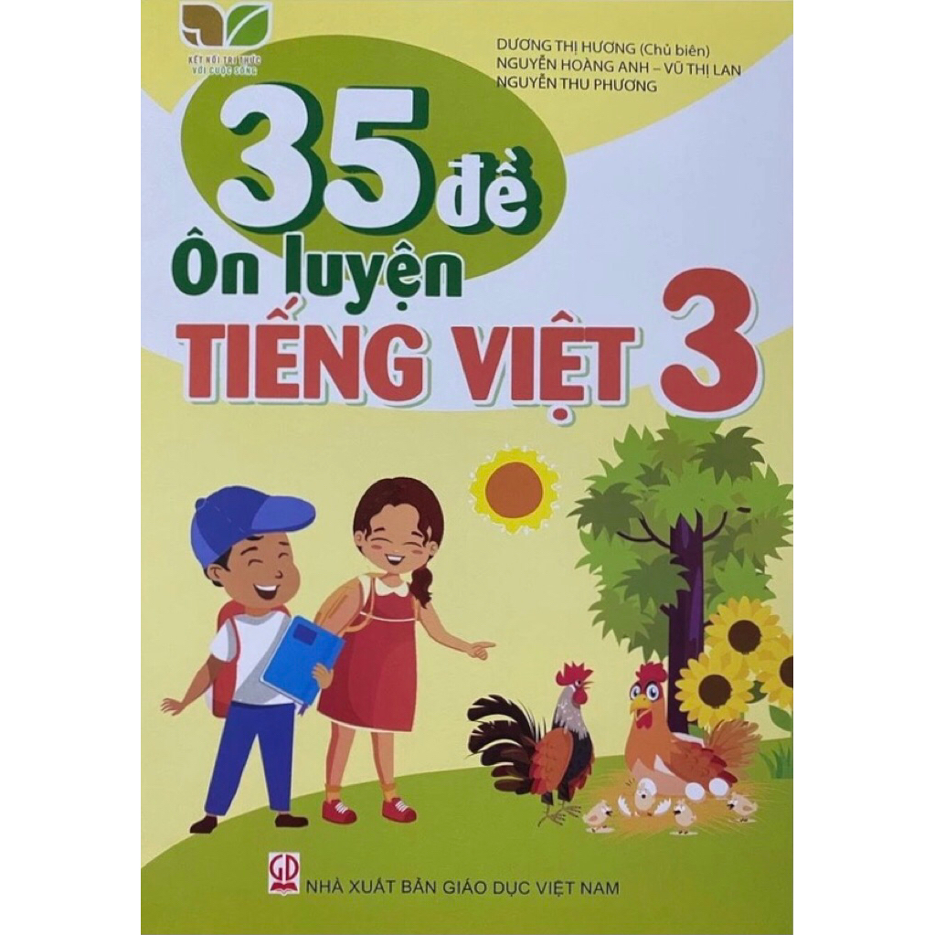 Sách: 35 đề ôn luyện Tiếng Việt 3 (Kết nối tri thức với cuộc sống)