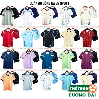 Quần Áo Bóng Đá CV Sport Bộ Thể Thao Thiết Kế Thun Mè Thoáng Khí Thể Thao Đương Đại