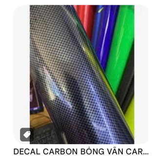 Decal carbon khổ 60 cm bán theo từng mét