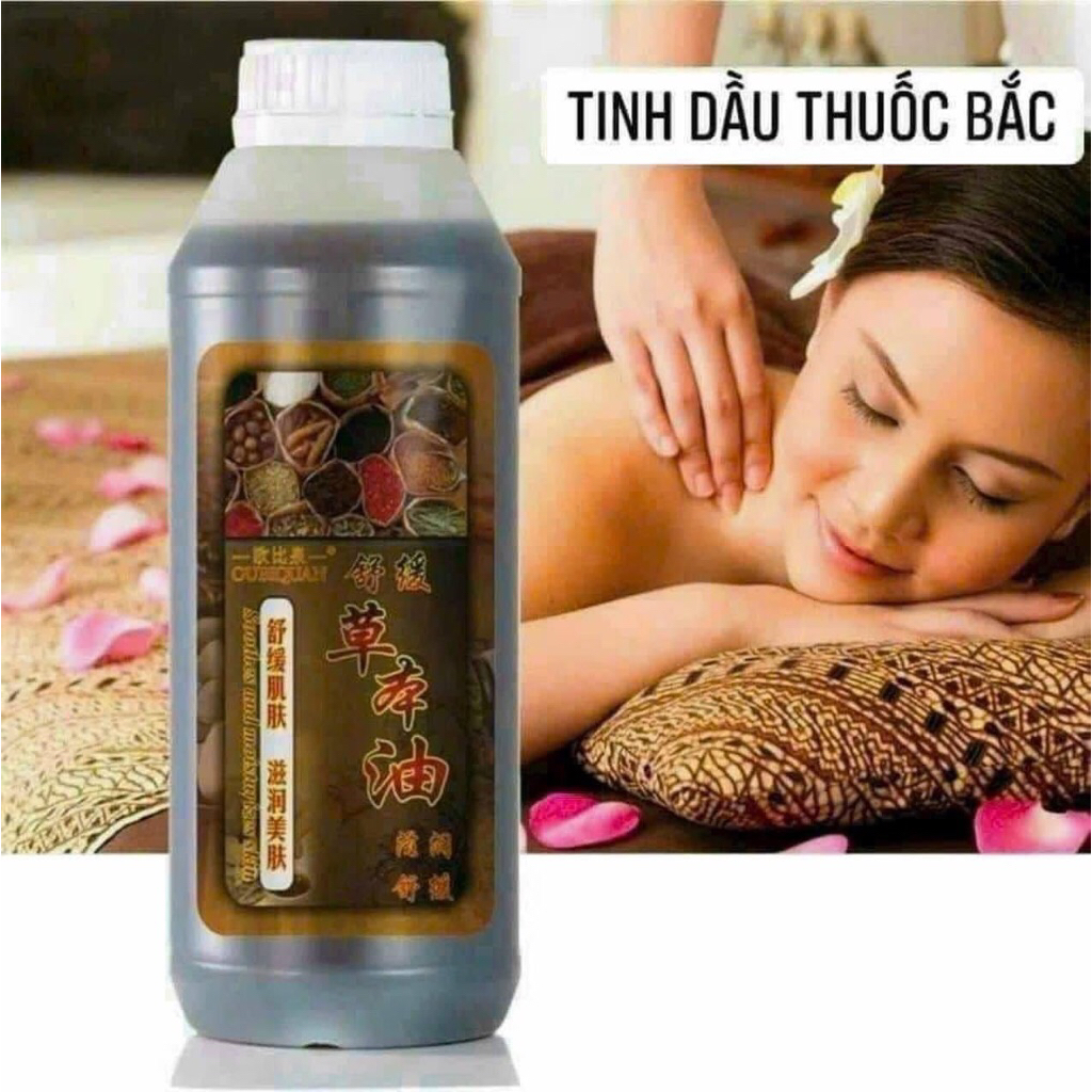 TINH DẦU MASSAGE HƯƠNG THUỐC BẮC 1000ml
