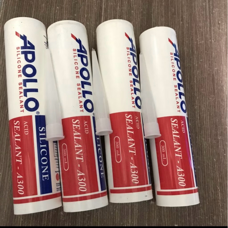 Keo dán kính / dân bể cá A300 trong