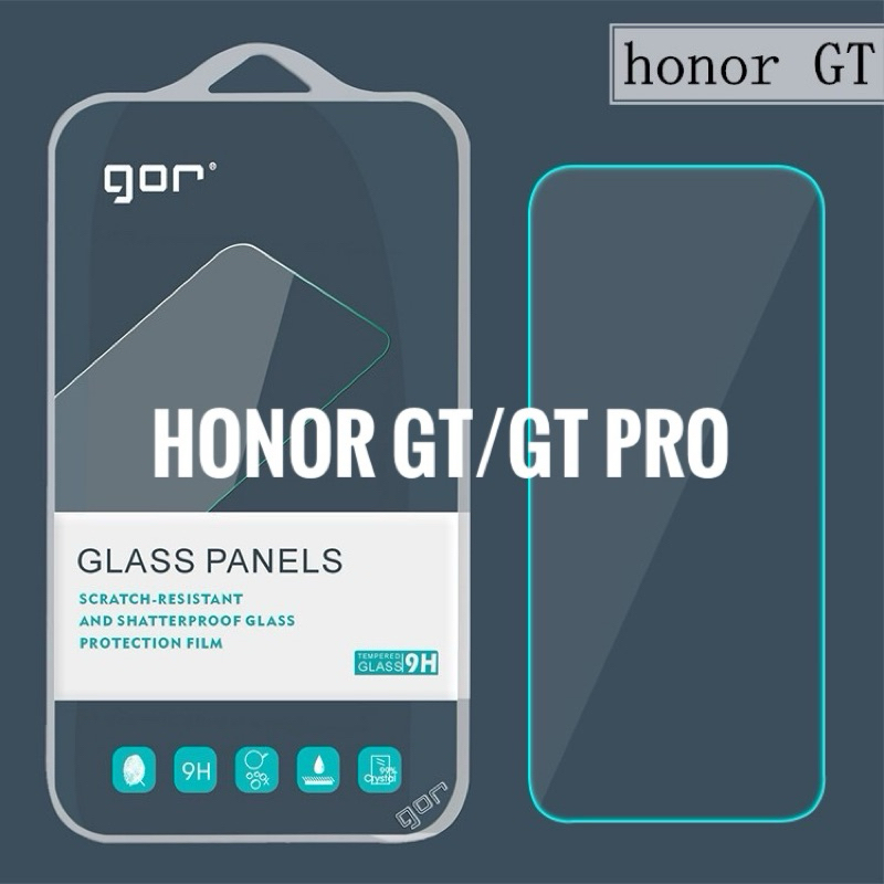 Bộ 2 Kính cường lực GOR Honor GT , GT Pro trong suốt, siêu mượt ( hộp 2 miếng)