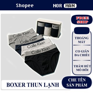 Combo 5 Quần Sịp Nam Tam Giác Cạp To Ánh Bạc – Sịp Chéo Thun Lạnh Co Giãn 4 Chiều – Thấm Hút Mồ Hôi Tốt