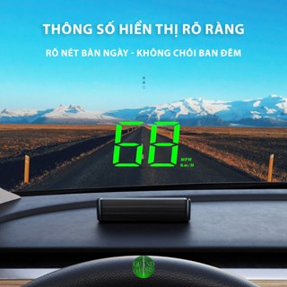 [Hỏa Tốc-HCM] HUD Hiển Thị Tốc Độ Trên Kính Lái Ô Tô M2 - GPS Cắm Cổng USB