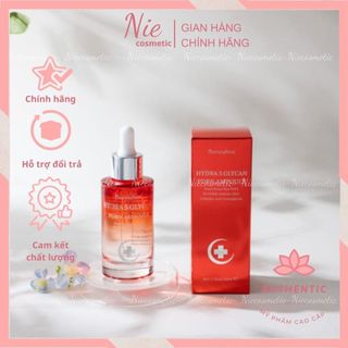   Công ty  Serum Hydra 5 Glycan PDRN Ampoule Pharmaform hỗ trợ điều tr.ị viêm da kích ứng và làm chậm quá trình lão hóa 