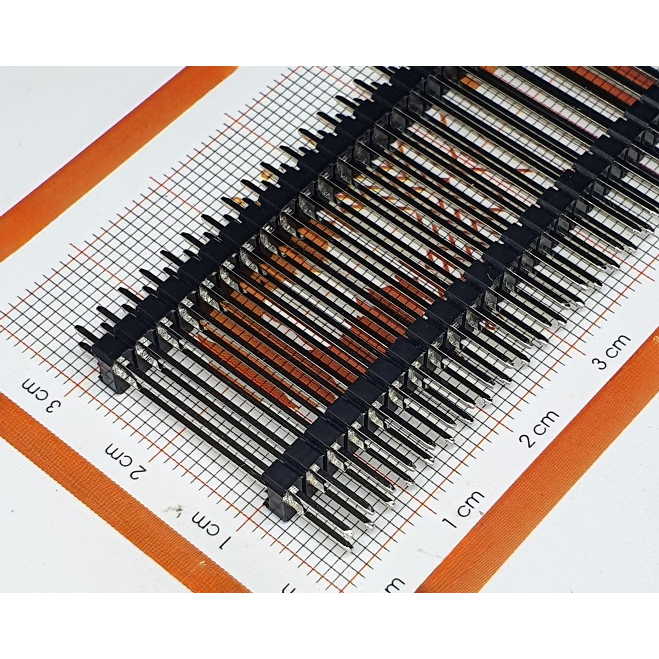 Jump đực đôi 2 tầng  2.54mm 2x40P chân thẳng dài 30mm