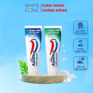  Kem Đánh Răng Whitening Aqua Fresh White Conc Nhật Bản 140g 
