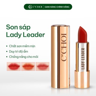 Son Sáp Lì C'Choi Lady Leader – Lên Màu Chuẩn, Mịn Môi, Lâu Trôi