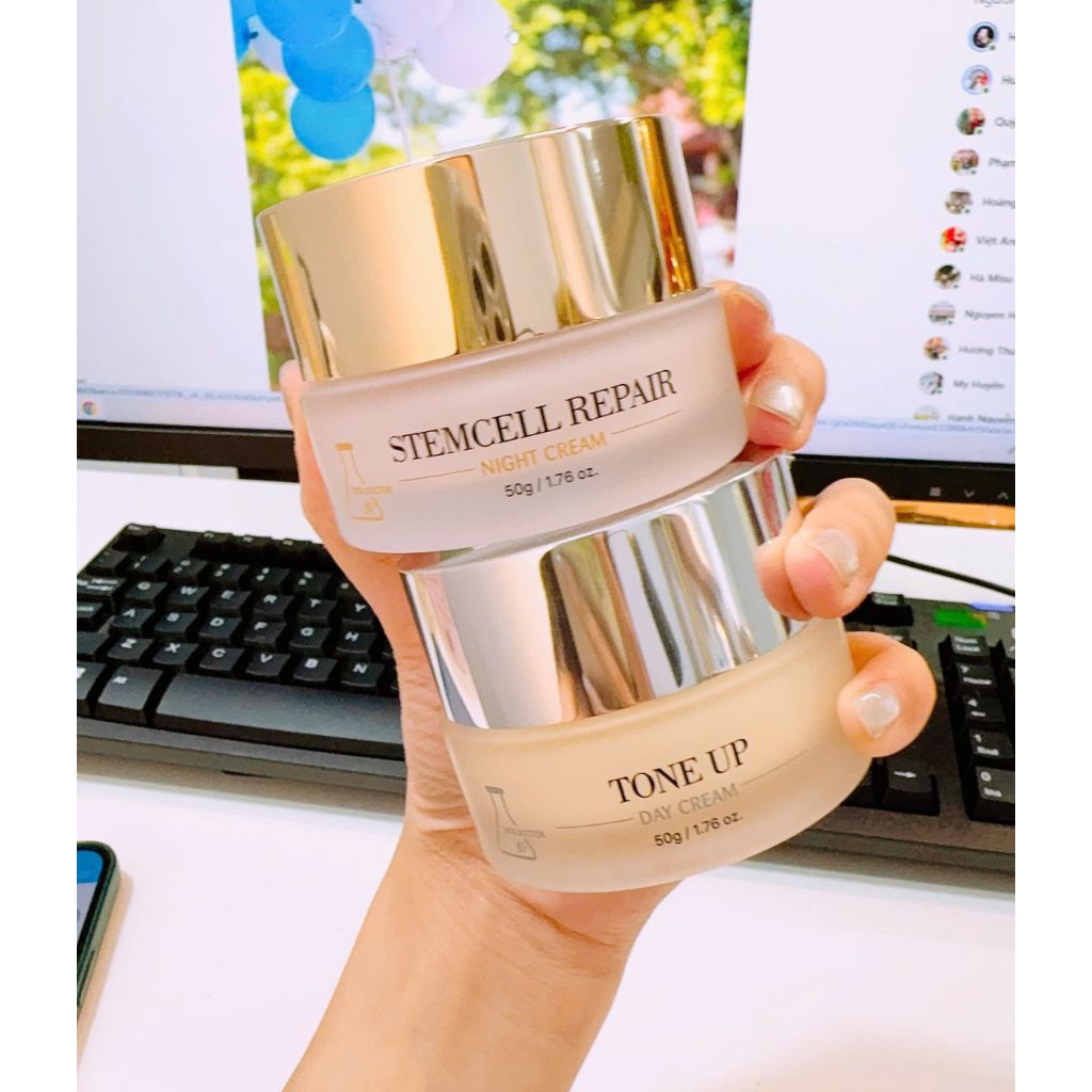 [ FULLVAT ] BỘ ĐÔI KEM DƯỠNG NGÀY - ĐÊM SKIN DOCTOR