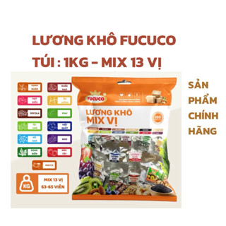 TÚO LƯƠNG KHÔ FUCUCO 1KG. MIX 13VỊ.SẢN PHẨM ĐƯỢC SẢN XUẤT TẠI VIỆT NAM .