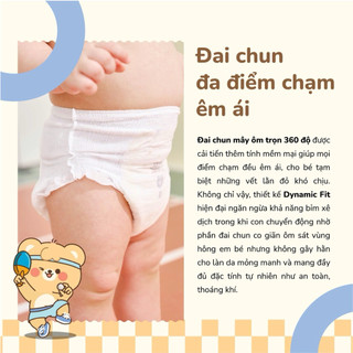 (Quà tự chọn) Combo 4 bịch bỉm Mamogom Dynamic đủ size S/M/L/XL/2XL/3XL