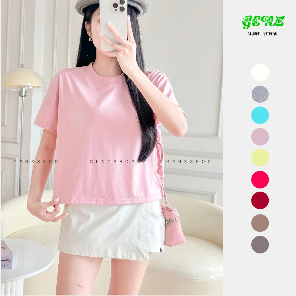 ÁO THUN CRT BOXY FORM RỘNG DÁNG LỠ DỄ PHỐI ĐỒ BST2025 | BigBuy360 - bigbuy360.vn