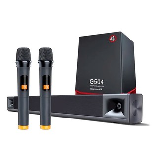 Loa Sound Bar G511-Loa 2.1 Loa Tivi Để Bàn, Treo Tường, Âm Thanh Chất Lượng Cao Bass Mạnh, Kết Nối bluetooth, Kèm 2 Mic