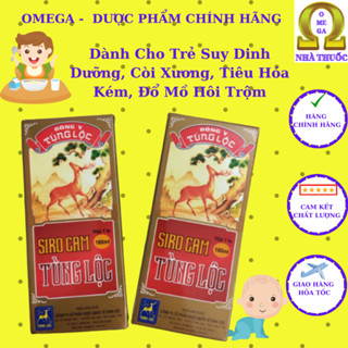  Siro Cam Tùng Lộc  Lọ 180ml HD 2028  - Giúp Bé Ăn Ngon Miệng Hết Còi Xương Tránh Ra Mồ Hôi Trộm 