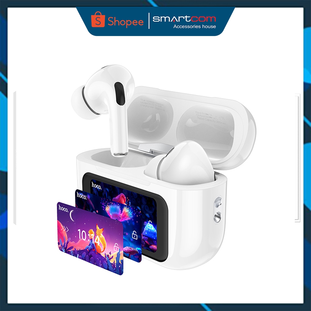 [Tặng sticker] Tai nghe bluetooth màn hình cảm ứng Hoco EW72/EW81 tích hợp ANC/ENC 12 chức năng - Pin trâu | BigBuy360 - bigbuy360.vn