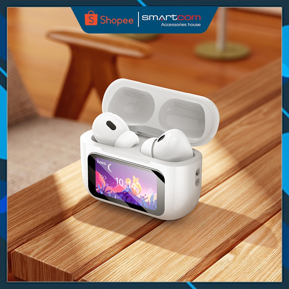 [Tặng sticker] Tai nghe bluetooth màn hình cảm ứng Hoco EW72/EW81 tích hợp ANC/ENC 12 chức năng - Pin trâu | BigBuy360 - bigbuy360.vn