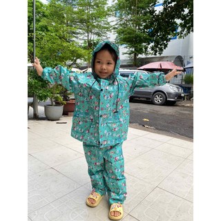Bộ quần áo đi mưa cho bé