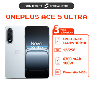  Điện thoại OnePlus Ace 5 Ultra Chip Dimensity 9400+ Ram 12GB 256GB Pin 6700 mAh. SonPixel 