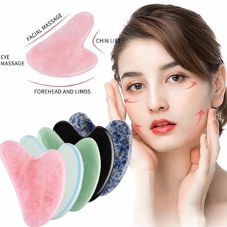 🌸Qiann99🌸Miếng Guasha Mát Xa Mặt, Đá Guasha Giúp Thon Gọn Nâng Cơ Trẻ Hóa Làn Da, Đá Guasha massage mặt Cao Cấp