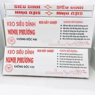   12 MIẾNG  Keo dính chuột miếng dính chuột siêu dính 
