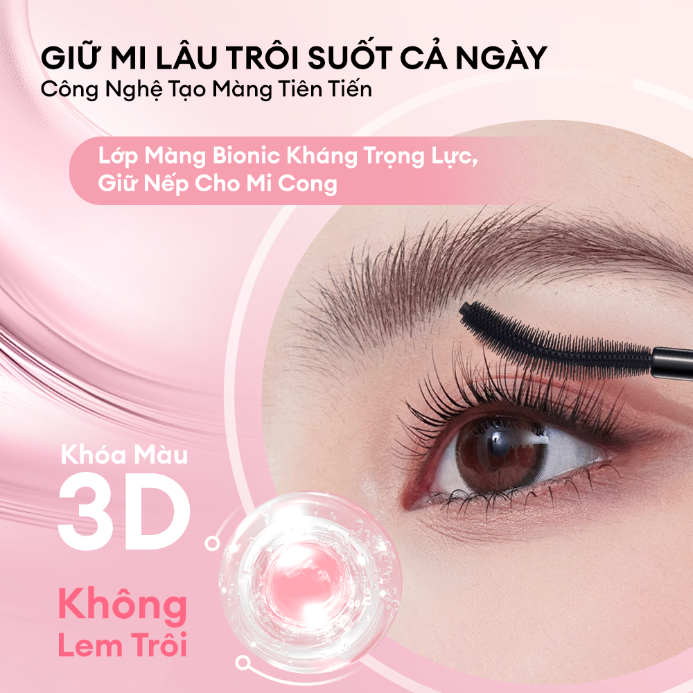 [Hàng Chính Hãng]Mascara Chuốt Mi Colorkey 4.5/6g Giúp Làm Dài Dày, Cong Mi - Lâu Trôi Không Vón Cục | BigBuy360 - bigbuy360.vn