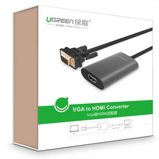 Bộ chuyển vga đầu đực sang cổng hdmi đầu cái ugreen mm110 40264 hàng chính hãng