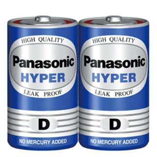  vỉ 2 viên pin đại D R20UT và pin chung C R14UT 1.5V Panasonic chính hãng- dùng cho bếp gas  đài radio đèn pin 