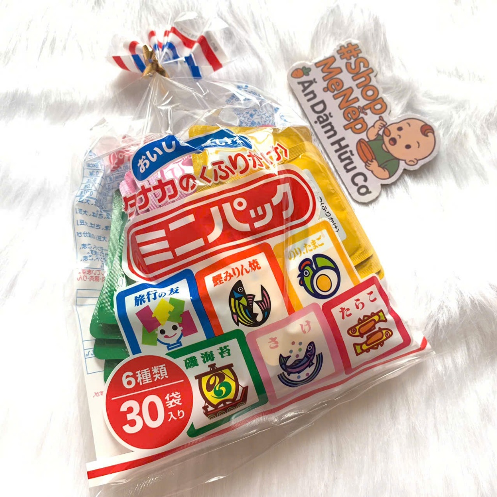 (T2/27) Gia vị rắc cơm Tanaka 30 gói cho bé