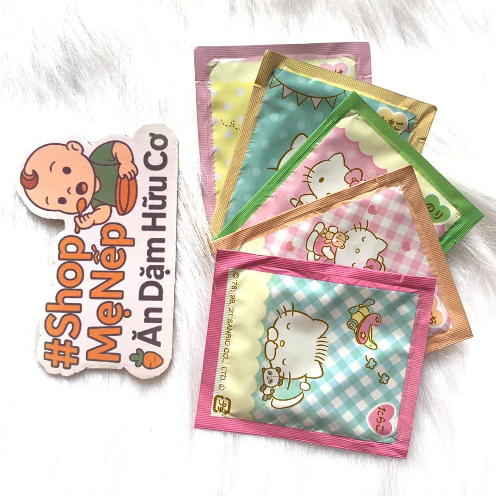 [BÁN LẺ] RẮC CƠM KITTY NHẬT BẢN CHO BÉ TỪ 8 THÁNG