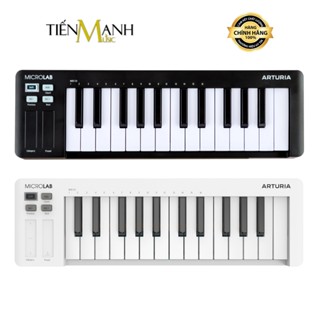   Chính Hãng  Midi Keyboard Controller Arturia MicroLab MK3 - Bàn Phím Sáng Tác Sản Xuất Producer Micro Lab 