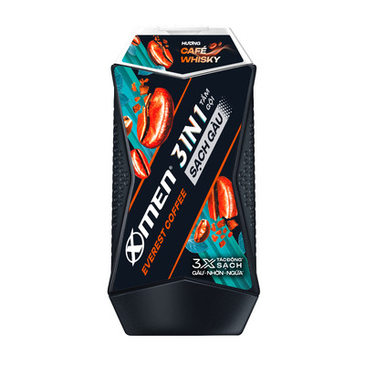 [Hàng tặng không bán] Tắm Gội Sạch Gàu 3in1 Xmen Everest Coffee 150g