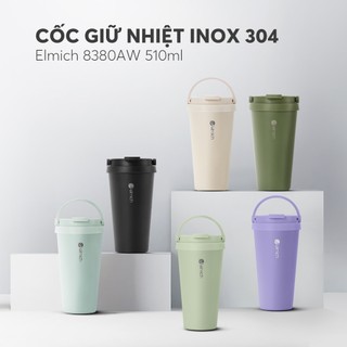 Cốc giữ nhiệt inox 304 elmich el-8380