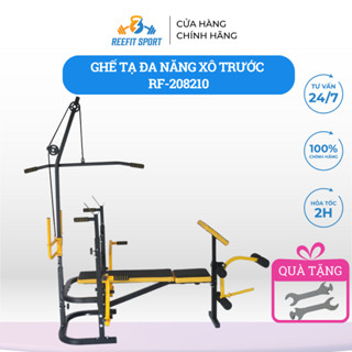 Ghế tạ đa năng có xô trước + Bàn tập tay RF 208210 + Tặng kèm 2 khóa 13,17
