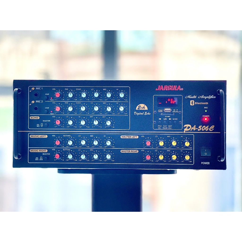 Amply PA-506C – Amply Karaoke 16 Sò 4 Kênh Mạnh Mẽ, Chất Âm Sắc Nét Echo/Reverb kỹ thuật số