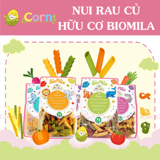 Nui - mì rau củ hữu cơ 3 màu Biomila - Cho bé 6m+