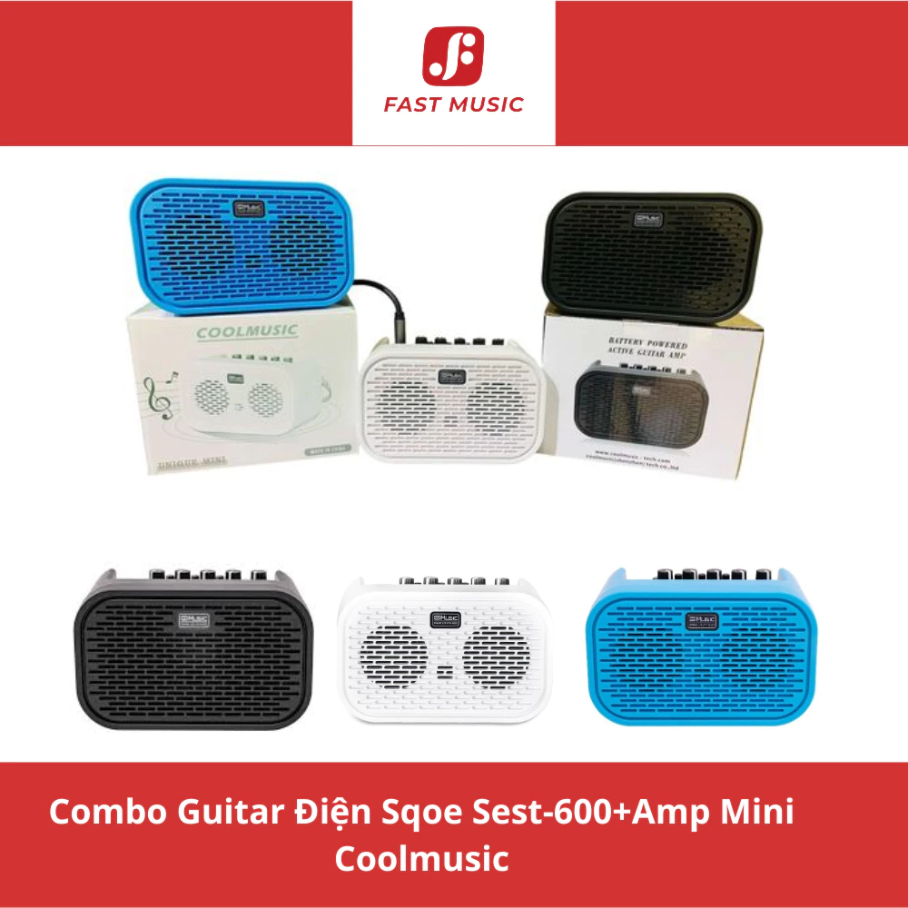 Amplifier Coolmusic Unique Mini 10w Đa Năng Chính Hãng