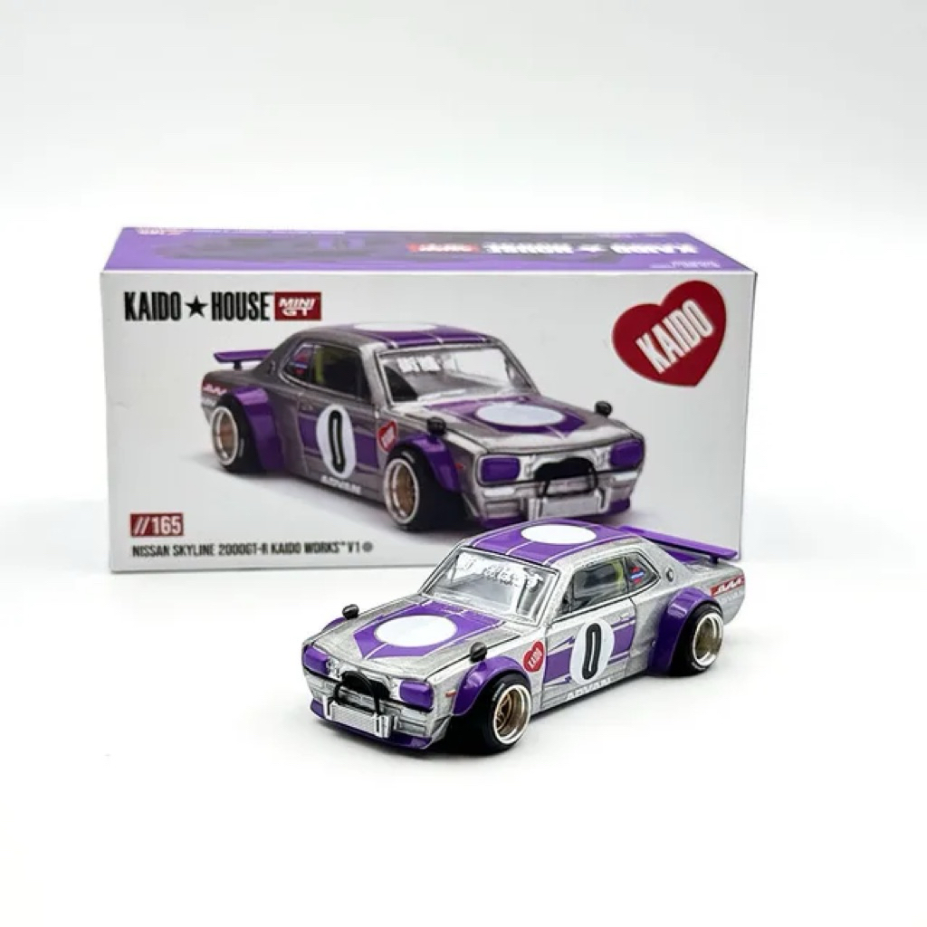 Xe mô hình Mini GT Kaido House //165 Nissan Skyline 2000GT-R