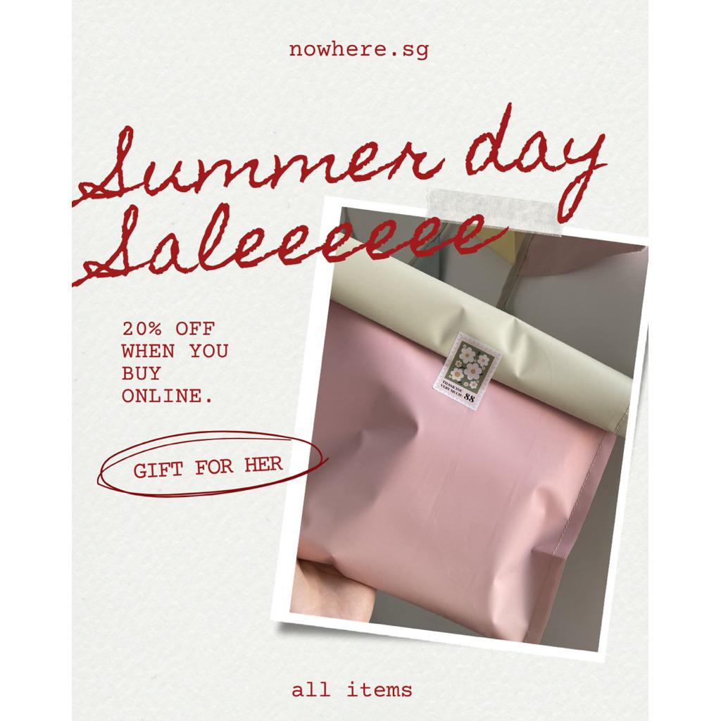 | TÚI MÙ | Áo thun cotton xinh random- nowhere.sg