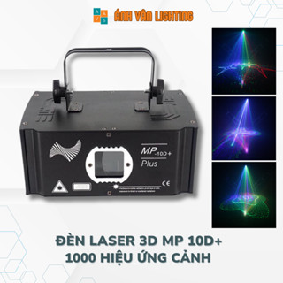  Đèn Bay Phòng Laser MP 10D Plus Chiếu Hình 3D Với Hơn 1000 Hiệu ứng Dùng cho Phòng Bay | Phòng Karaoke | Vũ Trường 